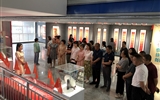 經(jīng)濟(jì)管理系黨總支開展參觀“紅色文化藝術(shù)館”，獻(xiàn)禮建黨100周年活動(dòng)