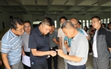 黨委書記、校長(zhǎng)趙明帶隊(duì)檢查新生入學(xué)準(zhǔn)備工作